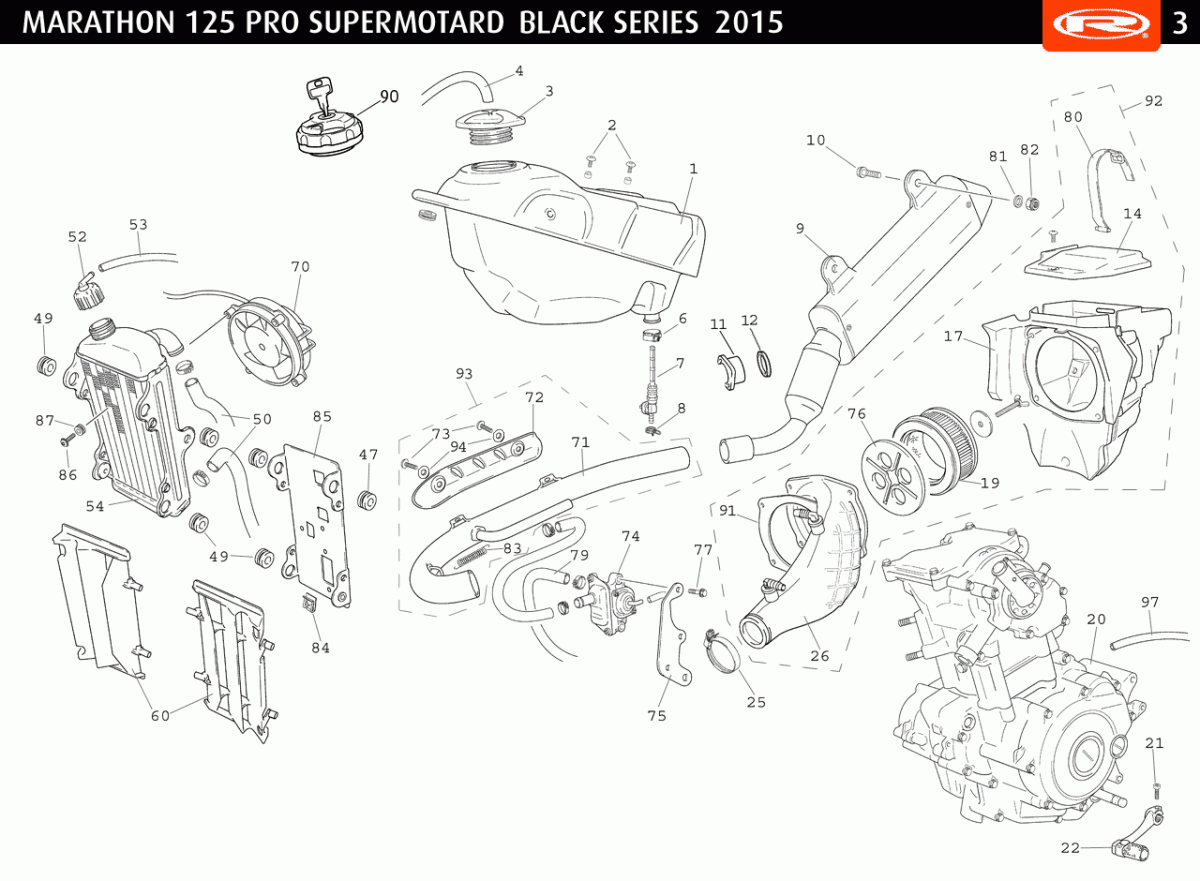 marathon-125-pro-sm-2015-black-series-reservoir-dessence-echappement-radiateur.gif